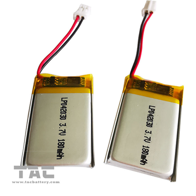 Батарея Lipo литий-ионных аккумуляторов полимера LP042030 3.7V 180mAh перезаряжаемые