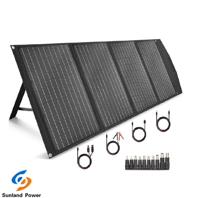 портативная система накопления энергии 6.6A легкая носит панели солнечных батарей сумки 120W