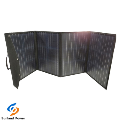 портативная система накопления энергии 6.6A легкая носит панели солнечных батарей сумки 120W