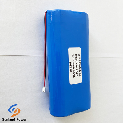 Блок батарей IFR32140 2S1P 6.4V 15AH 3.2V LiFePO4 для электрическое ограждая приведенного в действие солнечного
