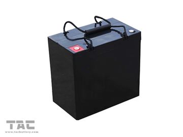 Черный автомобильный аккумулятор АГМ 12В 50АХ сухой свинцовокислотный для электрического велосипеда РОХС и УЛ и КЭ