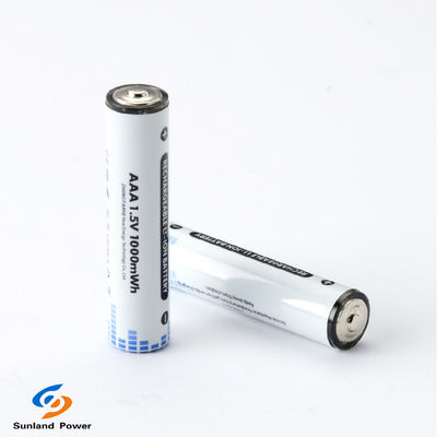 1.5V AAA перезаряжаемая литий-ионная цилиндрическая батарея с разъемом типа C