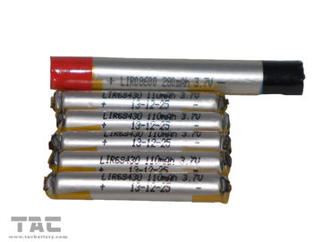 батарея E-cig LIR68500/LIR68430 3.7V большая для одобренного набора 110mAh ROHS эга Ce4
