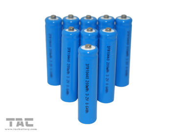 Батареи Ли-иона 3.2В ЛиФеПО4 200мАх ИФР10440 ААА для солнечного продукта