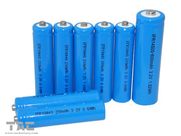 Батареи Ли-иона 3.2В ЛиФеПО4 200мАх ИФР10440 ААА для солнечного продукта