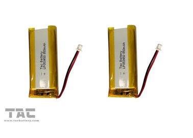 Литий-ионные аккумуляторы полимера батарей ГСП053450 3.7В 850мАх для отслежывателя ГПС