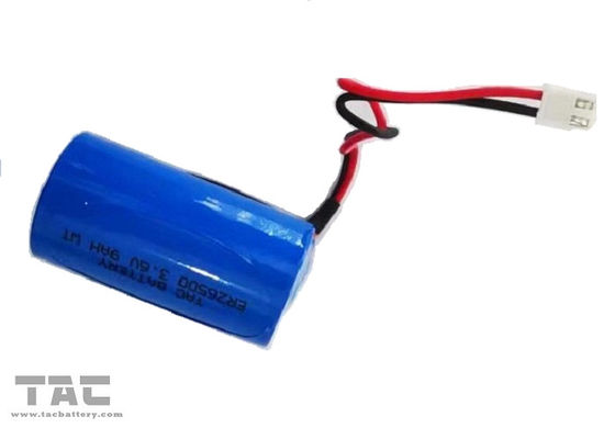 батарея ЭР26500 9АХ 3.6в Лисокл2 с соединителем для амперметра счетчика воды