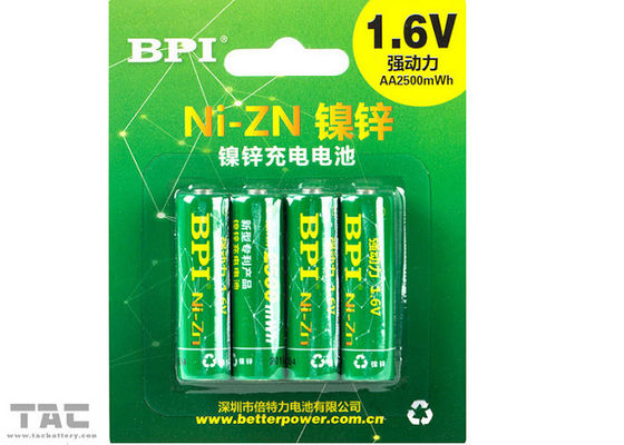 батарея 1.6v AAA AA перезаряжаемые NiZn для взрывозащищенного электрофонаря