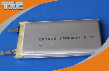 GSP063465 3.7V 1300mAh литий-ионная полимерная батарея клетки с высокой пропускной способностью