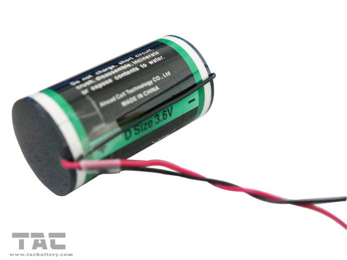 Батареи лития силовозбудителя не-перезаряжаемые 3.6V/A LiSOCL2 с водоустойчивым