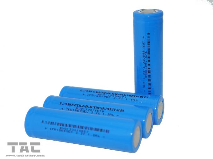 Батарея 1400мАх батареи лития ИФР18650 3.2В ЛиФеПО4 для электрофонаря