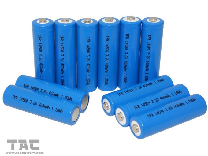 тип силы 500mAh батареи 14500 3.2V LiFePO4 для систем накопления энергии стабилизации решетки