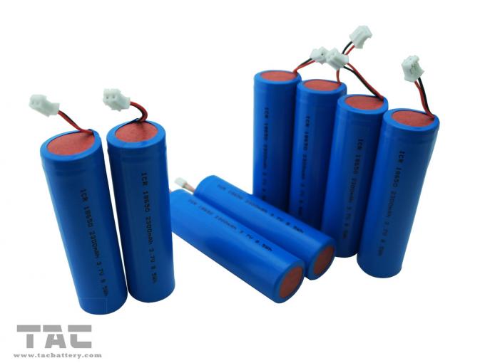 батарея иона лития ИКР18650/2300мАх 3.7В цилиндрическая с соединителем