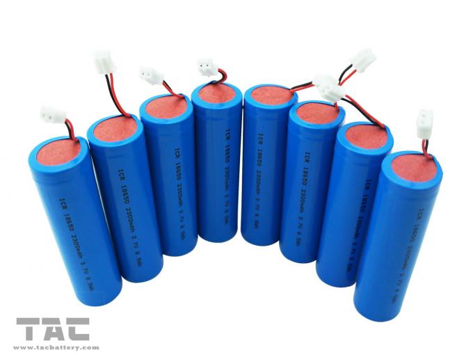 Батарея иона Panasonic перезаряжаемые 3.7V 18650 Litjium для на открытом воздухе света СИД