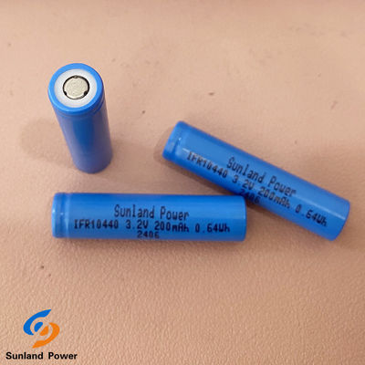 Перезаряжаемая литийная батарея IFR10440 AAA 3.2V LiFePO4 200mAh