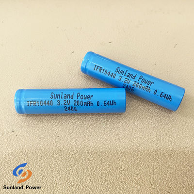 Перезаряжаемая литийная батарея IFR10440 AAA 3.2V LiFePO4 200mAh