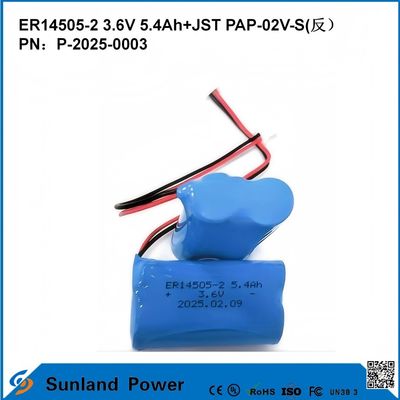 3.6V 5.4AH ER14505-2 Первичная батарея Высокое и стабильное рабочее напряжение