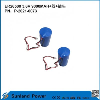 3.6V 9AH ER26500 Первичная батарея Высокое и стабильное рабочее напряжение
