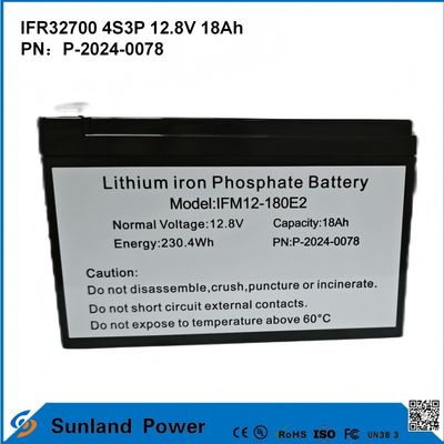 IFR32700 4S3P 12.8V 18Ah Для солнечного подводного света Высокая яркость LEDS Садовые солнечные огни
