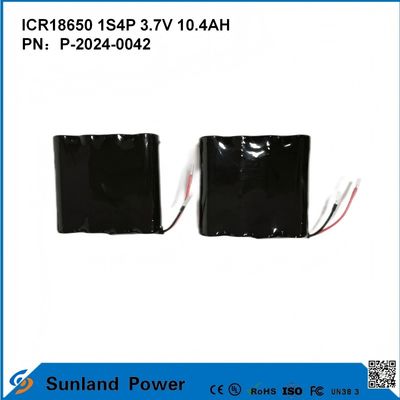 ICR 18650 1S4P Battery For A Versatile, High-Capacity Lithium Battery Solution, удовлетворяющая требованиям длительного срока службы батареи для нескольких устройств, обеспечивающая надежную энергию для маломощных медицинских устройств.