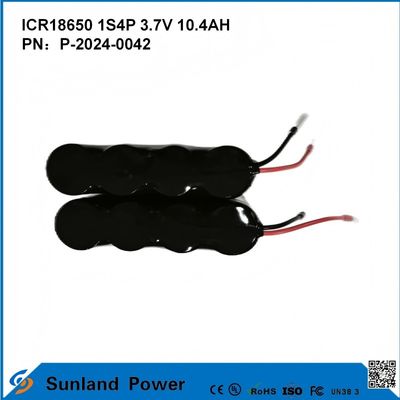 ICR 18650 1S4P Battery For A Versatile, High-Capacity Lithium Battery Solution, удовлетворяющая требованиям длительного срока службы батареи для нескольких устройств, обеспечивающая надежную энергию для маломощных медицинских устройств.