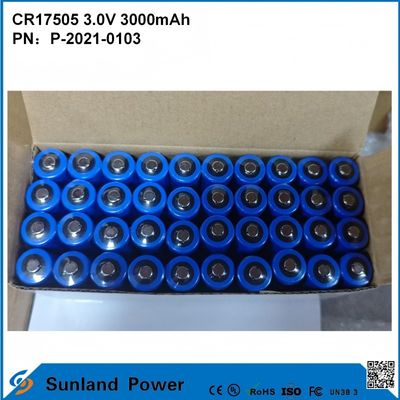 CR17505 3.0V 3000mAh Для умных приборов Медицинское оборудование Транспорт и логистика Умная мебель Высокая емкость Стабильная производительность разряда Выход напряжения Долгий срок службы