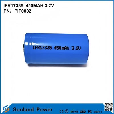 IFR17335 аккумулятор 3.2V 450mah подходит для различных устройств и сценариев, в том числе: цифровые продукты Осветительное оборудование Электрические инструменты Малые приборы Системы хранения энергии