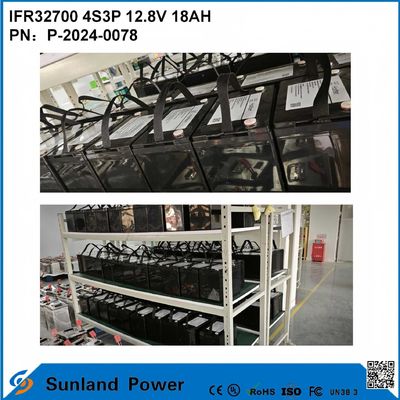 IFR32700 4S3P 12.8V 18Ah Для солнечного подводного света Высокая яркость LEDS Садовые солнечные огни