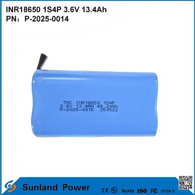 INR18650 1S4P3.6V 13.4Ah Идеальное сочетание высокой мощности и высокого напряжения