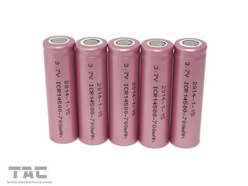 Клетка ИКР14500 иона лития перезаряжаемые батарей 700мАх АА цилиндрическая