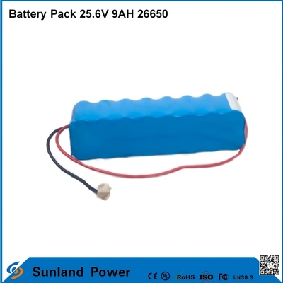Литий-ионный аккумулятор для мотоциклов LiFePO4 аккумуляторный пакет 25.6V 9AH 26650