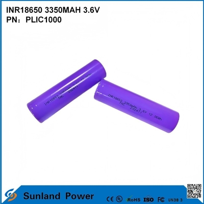 INR18650 3350MAH 3,6V батарея