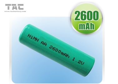 Высокий потенциал AA 2600mAh зеленый мощность никель металл-гидридные аккумуляторы