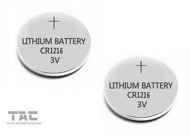 Батарея CR1216A 3.0V/25mA клетки монетки лития высокой энергии основная для часов