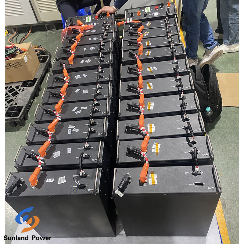 Высоковольтная ESS 51.2KWH Система солнечной энергии 512V 100AH Система хранения энергии для дома