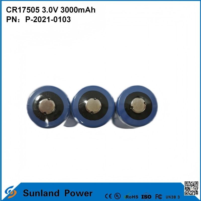 CR17505 3.0V 3000mAh Батарея Smart Power для промышленной охраны, безопасности, питания и здоровья