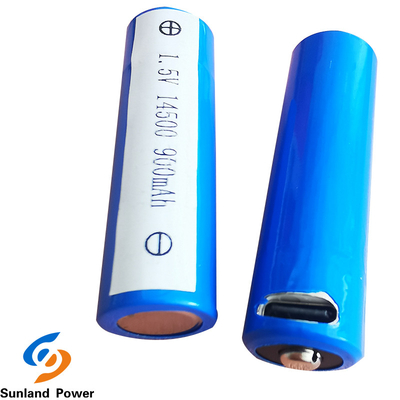 Батарея ICR14500 1.5V 900MAH иона Li ДОСТИГАЕМОСТИ ODM цилиндрическая