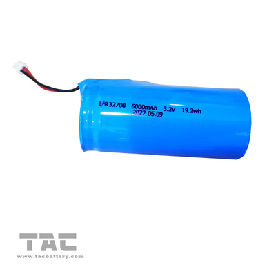 Блок батарей 32700 6AH BMS FR4 3.2V LiFePO4 для портативной резервной батареи лития