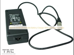 36V или 43,8V 2A портативное зарядное устройство для батарей с вставкой в Великобритании для электровелосипедов