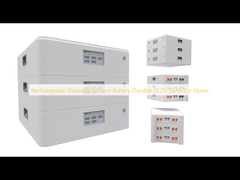 Перезаряжаемая литийная батарея прочная 51.2В 50Ач для дома