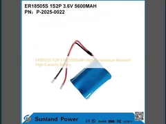 ER18505S 1S2P 3.6V 5600MAH высокотемпературная батарея высокой емкости
