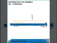 ER18505S 5S1P 18V 2800MAH высокотемпературная батарея высокой емкости