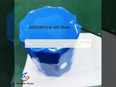 Батарея LiSOCl2 Первичная батарея ER34615 5S6P 18V 95Ah с диапазоном температуры окружающей среды от -55°C до 85°C